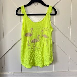 Billabong neon graphic tank